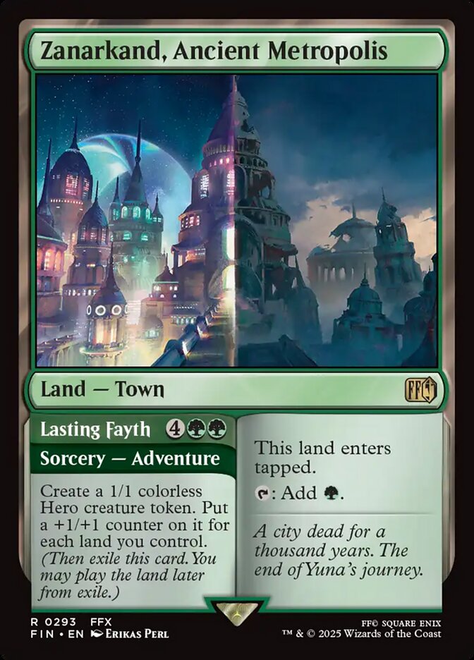 Zanarkand, Ancient Metropolis // Lasting Fayth 293 (FINAL FANTASY)  - Foil
