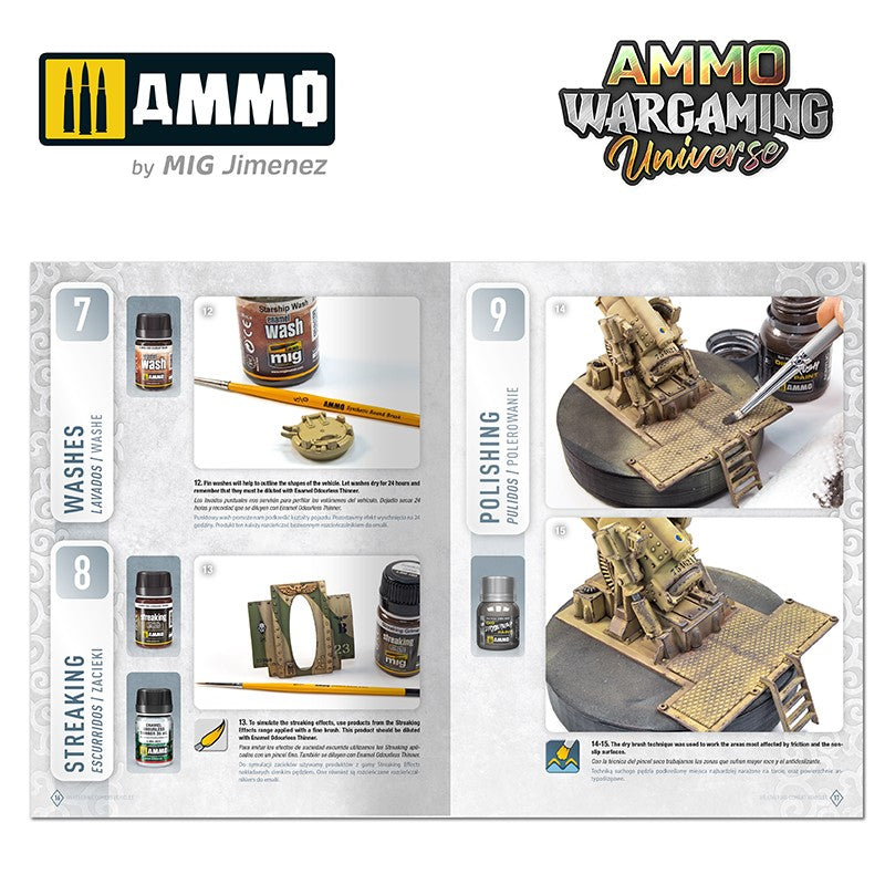 Ammo by MIG - Book - Ammo Wargaming Universe Book 06 – Weathering Combat Vehicles (Preorder) - Good Games