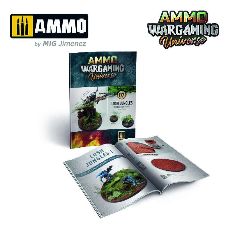 Ammo by MIG - Book - Ammo Wargaming Universe Book 07 – Lush Jungles (Preorder) - Good Games