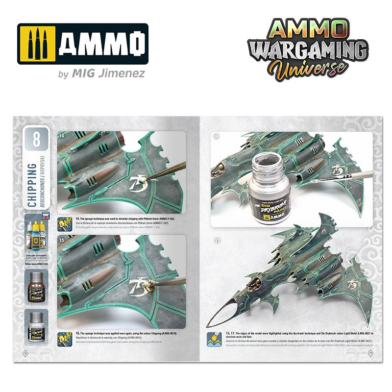 Ammo by MIG - Book - Ammo Wargaming Universe Book 08 – Aircraft And Spaceship Weathering - Good Games