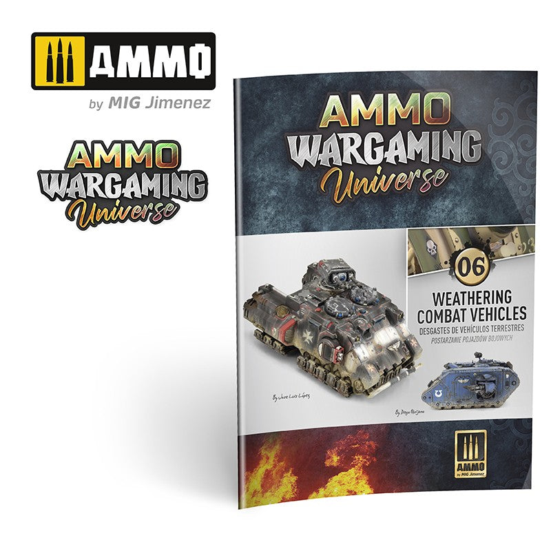 Ammo by MIG - Book - Ammo Wargaming Universe Book 06 – Weathering Combat Vehicles (Preorder) - Good Games