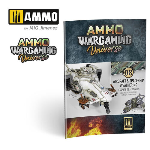 Ammo by MIG - Book - Ammo Wargaming Universe Book 08 – Aircraft And Spaceship Weathering - Good Games