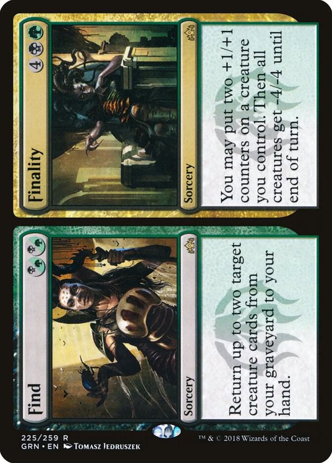 Find // Finality 225/259 (Guilds of Ravnica) 