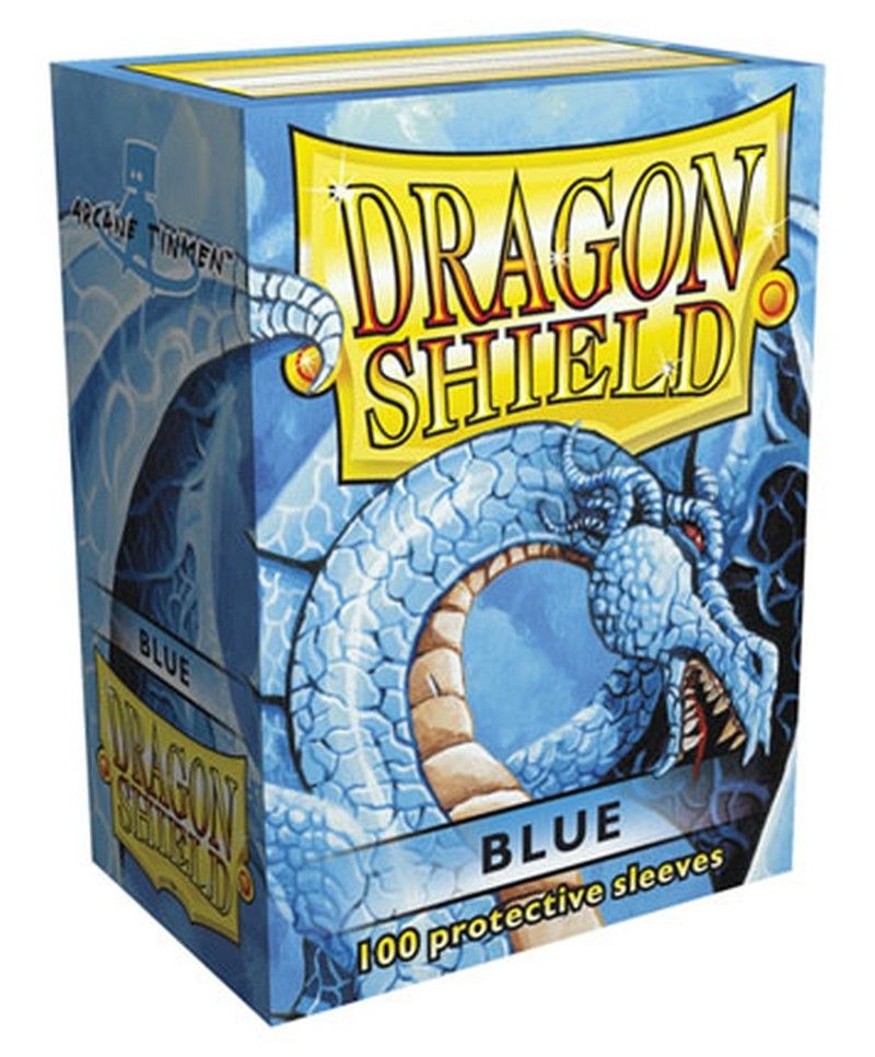 Dragon Shield - Standard Sleeves (100) - Blue