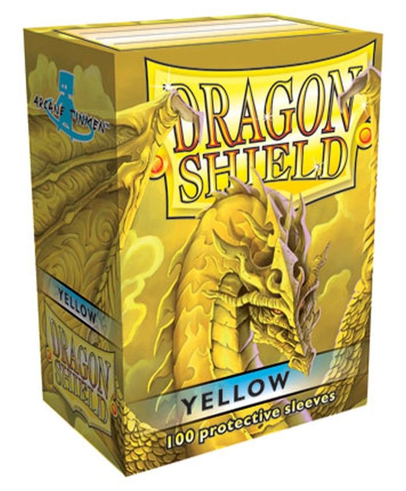 Dragon Shield - Standard Sleeves (100) - Yellow
