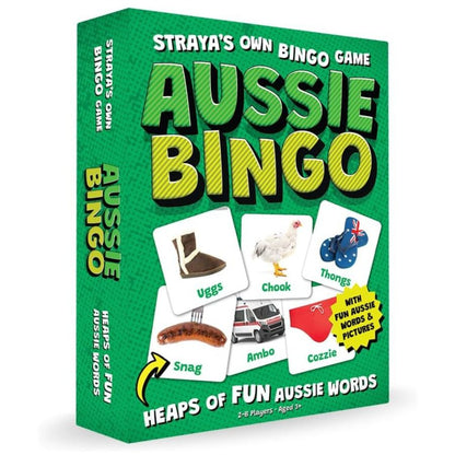 Aussie Bingo packaging box front view