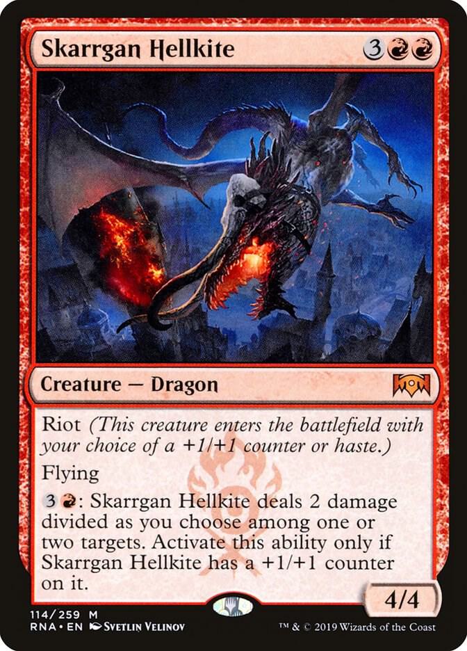 Skarrgan Hellkite 114/259 (Ravnica Allegiance) 