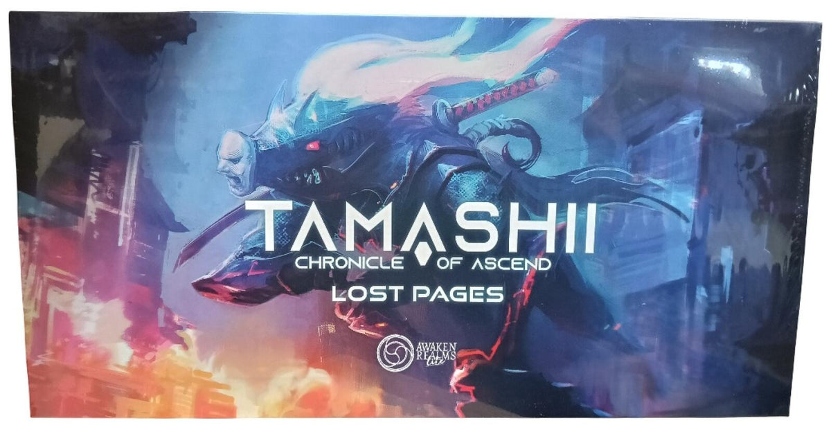 Front view of &quot;Tamashii: Chronicle of Ascend Lost Pages&quot; retail box