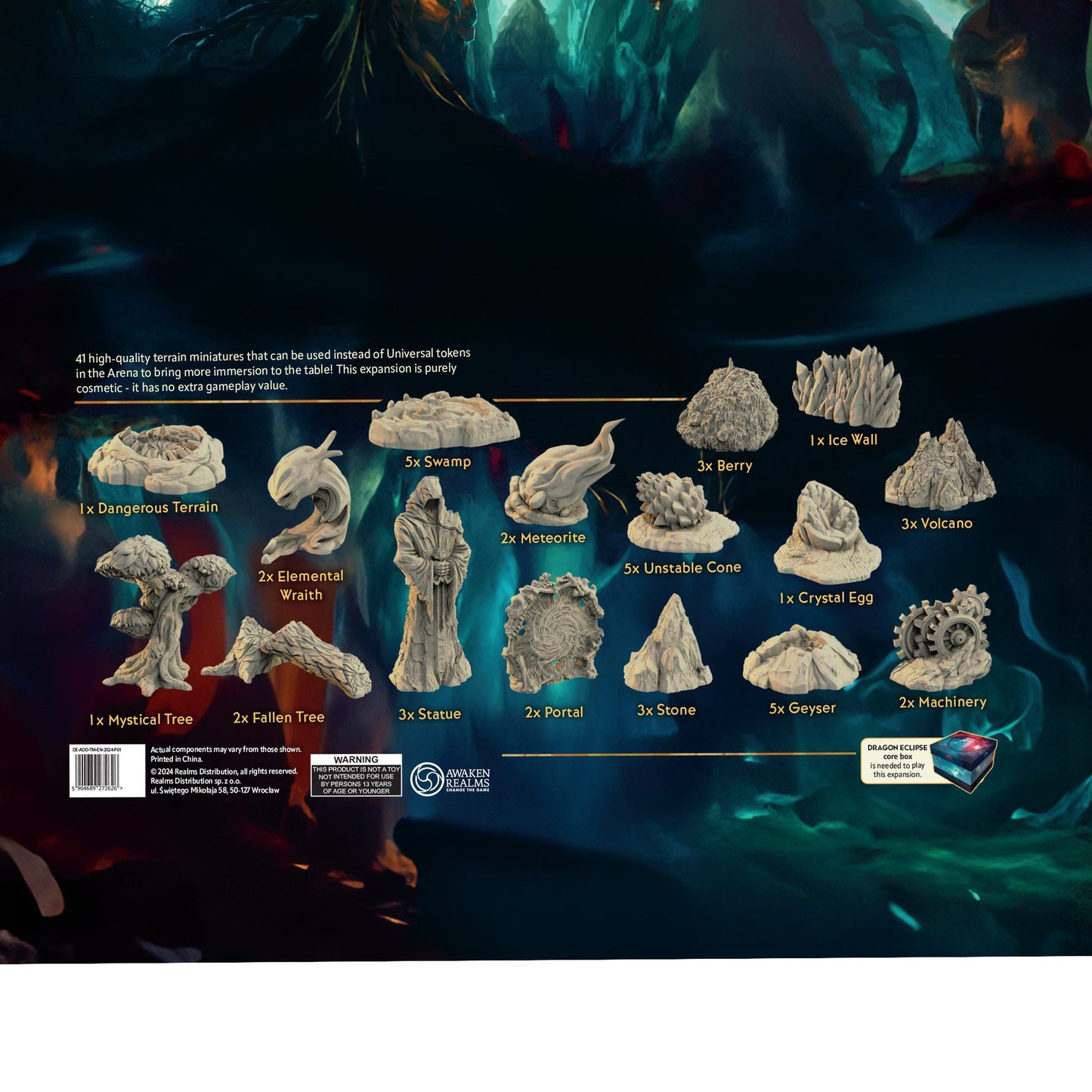 Awaken Realms - Dragon Eclipse: Terrains Miniatures Pack