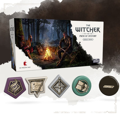 Asmodee - The Witcher: Path of Destiny Acrylic Tokens