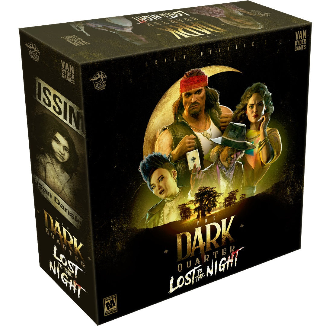 The Dark Quarter: Lost to the Night game box front view