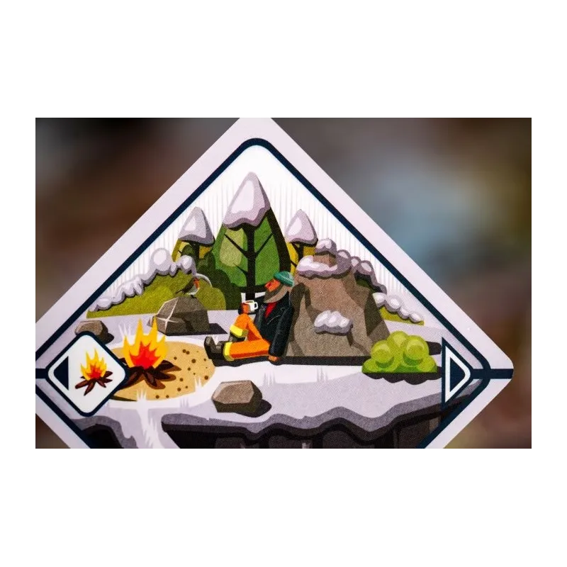Close-up of Tranquility: The Ascent single game card