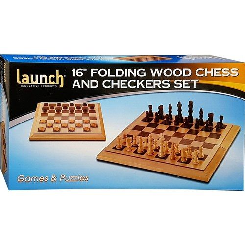 Chess & Checkers 16inch WD - Good Games