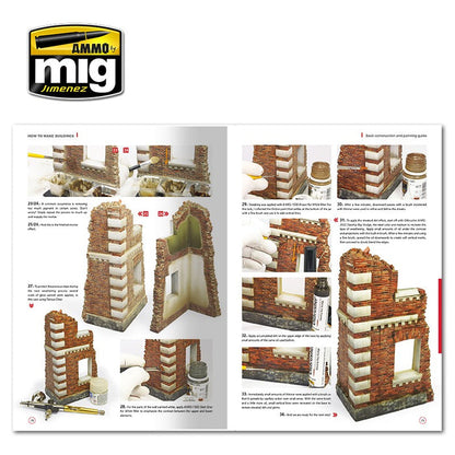 Ammo by MIG - Book - How To Make Buildings – Basic Construction And Painting Guide (Preorder) - Good Games
