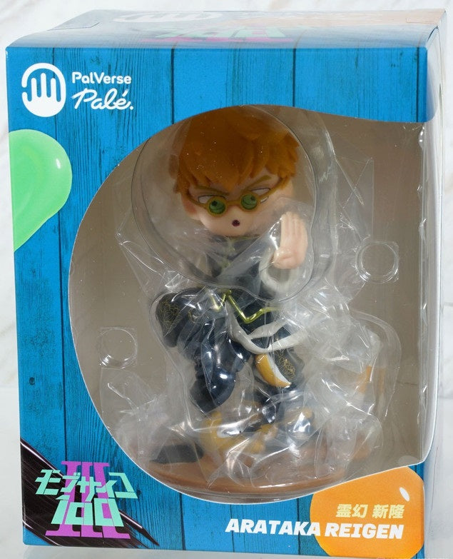 PalVerse Pal Mob Psycho 100 III Arataka Reigen collectible figure in box