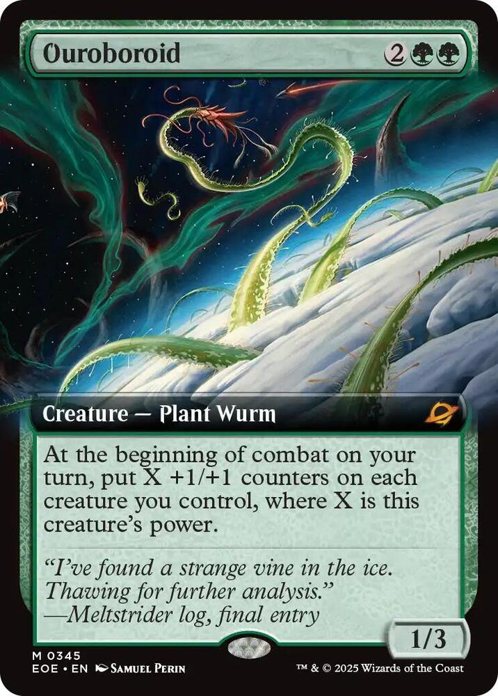 Ouroboroid 345 (Edge of Eternities)  - Extended Art