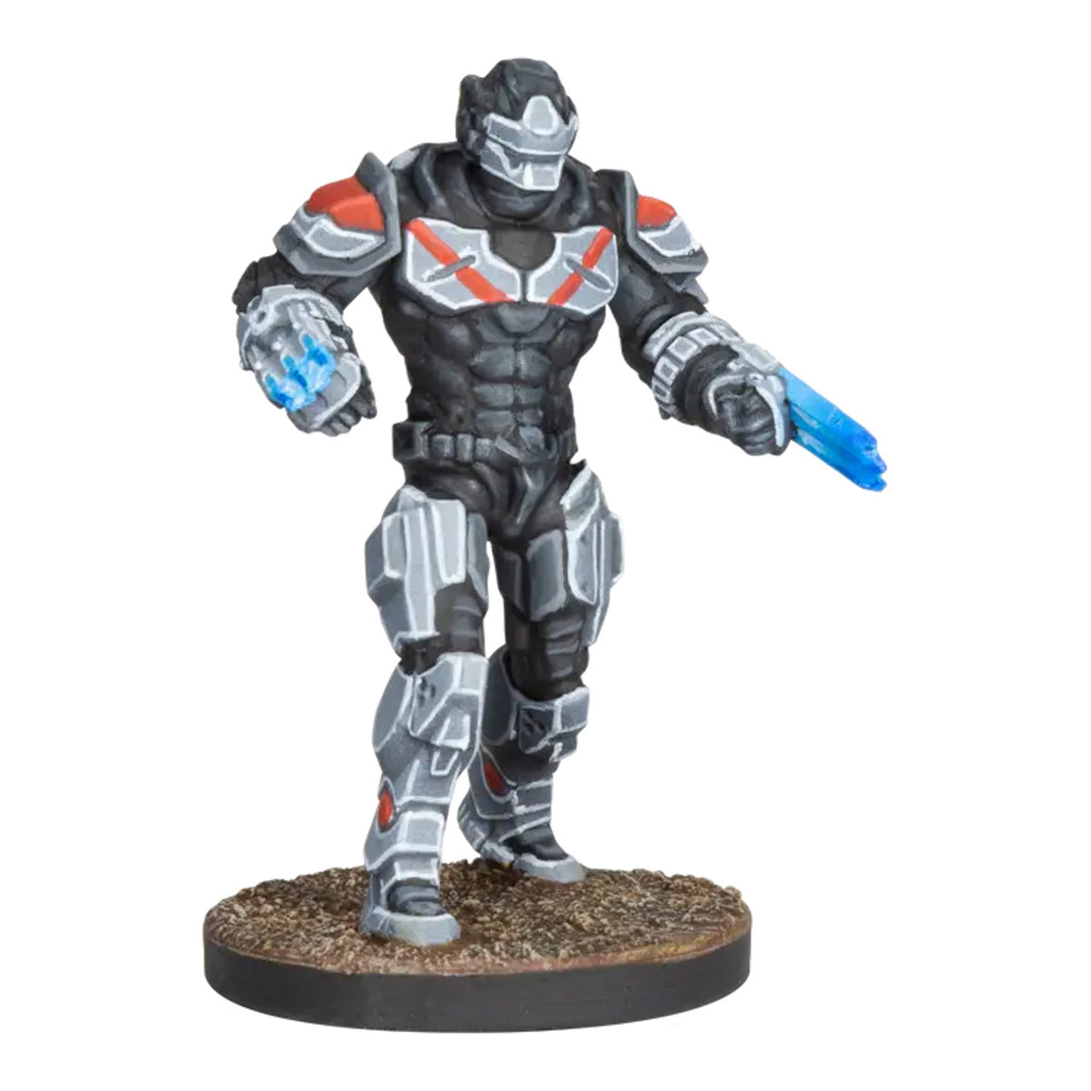 Painted Assault Enforcer miniatures posed dynamically with Phase Claws