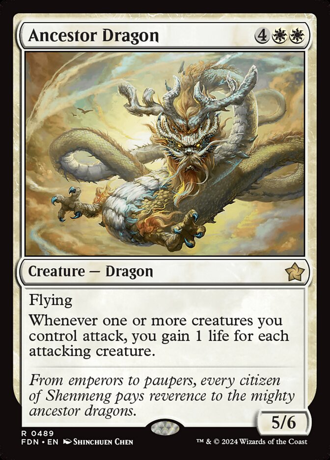 Ancestor Dragon 489/291 (Foundations) 