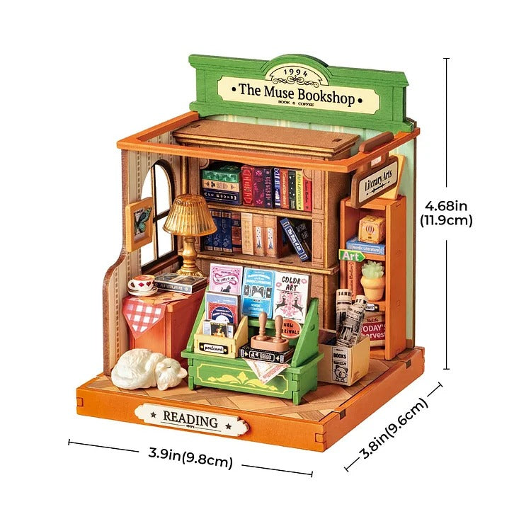 Diy Mini House Muse Bookshop - Good Games
