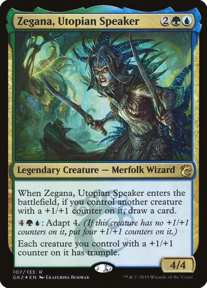 Zegana, Utopian Speaker 107 (Ravnica Allegiance: Guild Kits)  - Foil