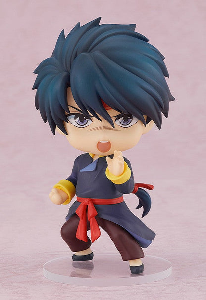A Nendoroid figure of Tamahome including accessories like his staff or effect parts to recreate iconic scenes