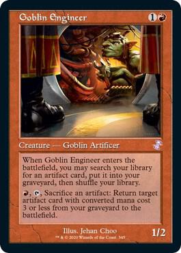 Goblin Engineer 345/289 (Time Spiral: Remastered)  - Foil