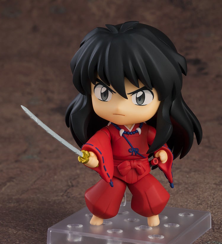 Close-up of Shippo Nendoroid with cheerful expression