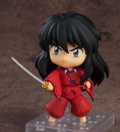 Close-up of Shippo Nendoroid with cheerful expression