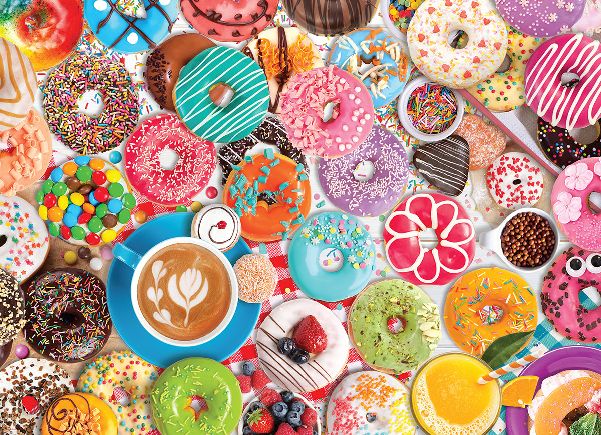 Donut Party 1000 Piece Jigsaw - Good Games