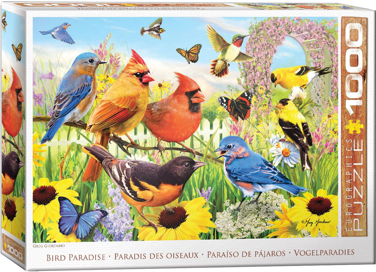 Backyard Birds 1000 Piece Jigsaw - Good Games