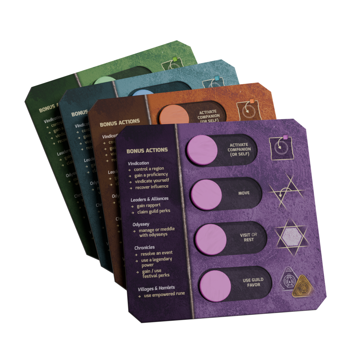 Vindication Action Trackers (Preorder)