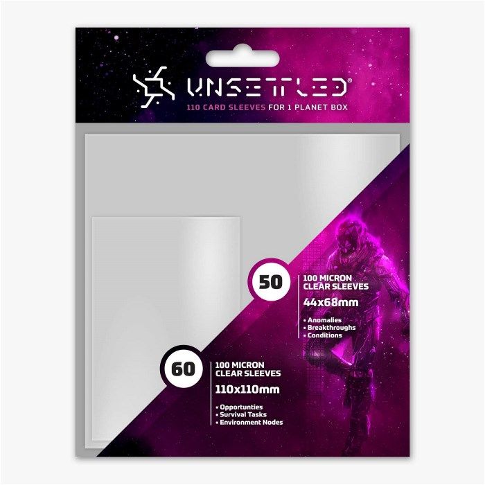 Unsettled Sleeves (Preorder) - Good Games