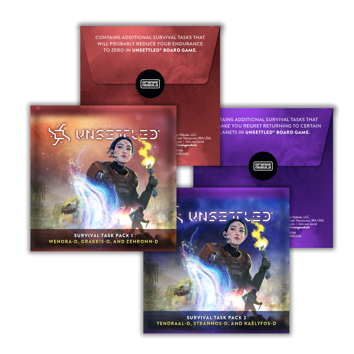 Unsettled Survival Task Pack 1 (Wenora D Grakkis D Zehronn D) (Preorder)