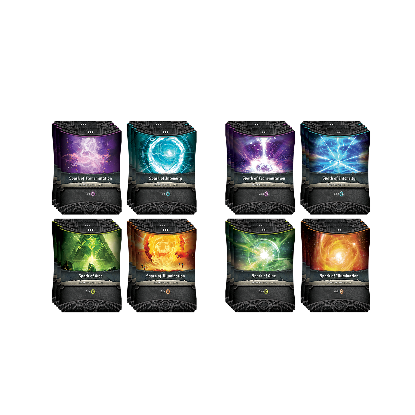 Spirit Fire Foil Alternate-Art 72-Card Spark Deck (Preorder) - Good Games