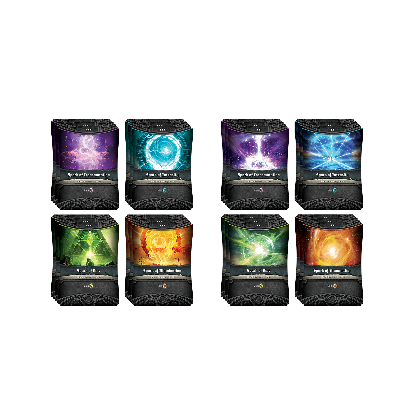 Spirit Fire Foil Alternate-Art 72-Card Spark Deck (Preorder) - Good Games