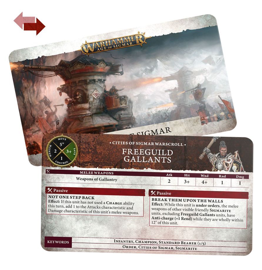 Warscroll Cards: Cities Of Sigmar (86-48)