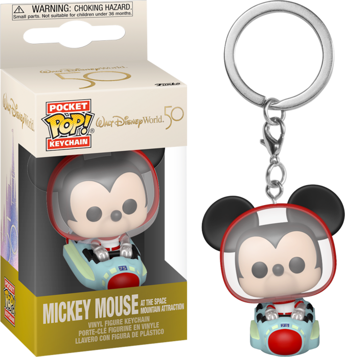 Disney World 50th - Mickey Space Mnt Pop! Keychain - Good Games