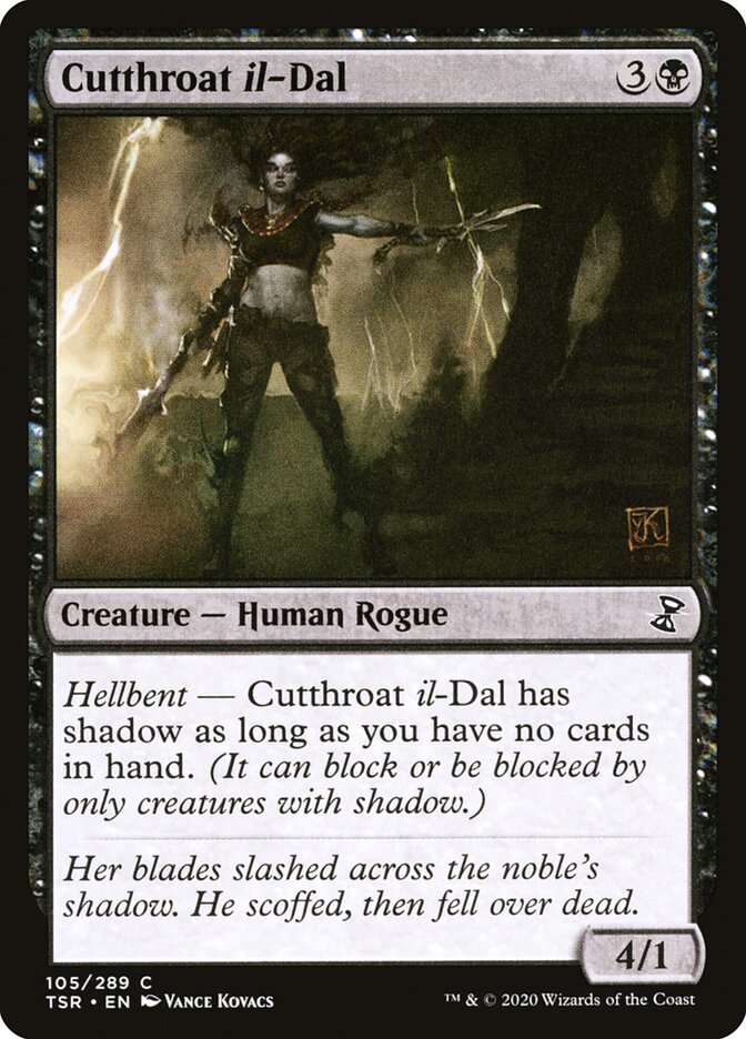Cutthroat il-Dal 105/289 (Time Spiral: Remastered) 