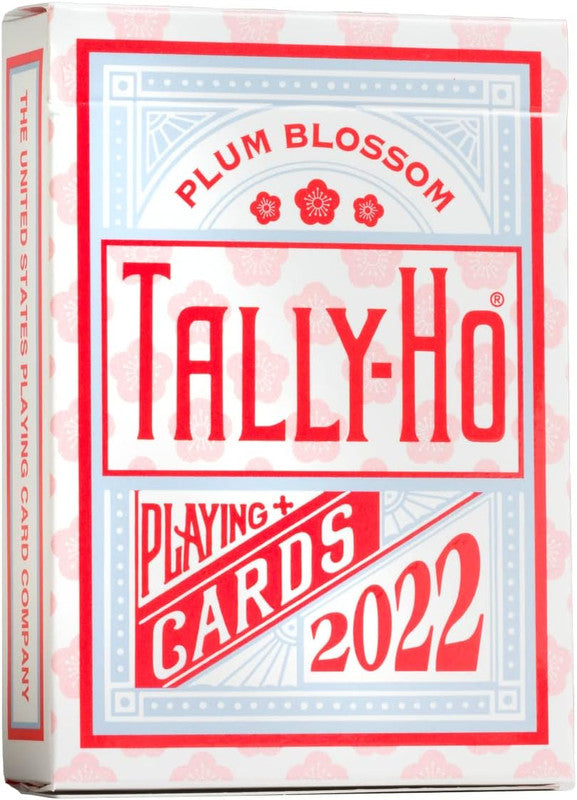 Tally-Ho Plum Blossom 2022 Poker Playing Cards - Good Games