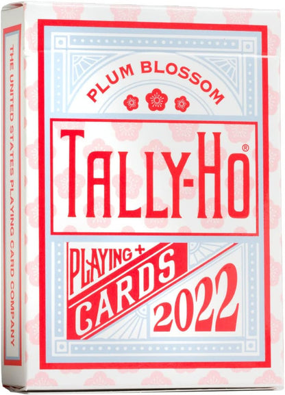 Tally-Ho Plum Blossom 2022 Poker Playing Cards - Good Games