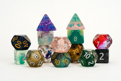 FanRoll by Metallic Dice Games - Halloween Advent Calendar Dice Set - Good Games