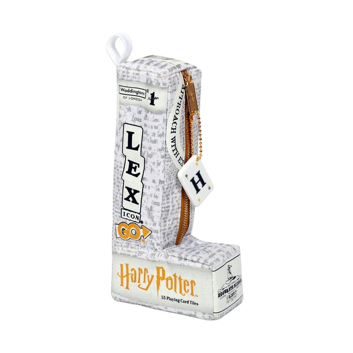 Front Box view of Winning Moves Harry Potter Lexicon Go Word Game