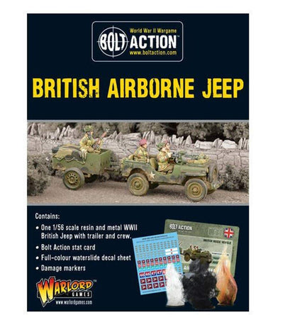 Reinforcements - British Airborne Jeep & Trailer - Good Games