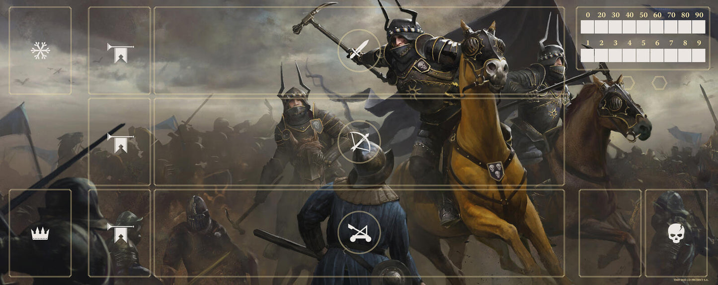 No Loading Games The Witcher - Gwent Nilfgaard Playmat