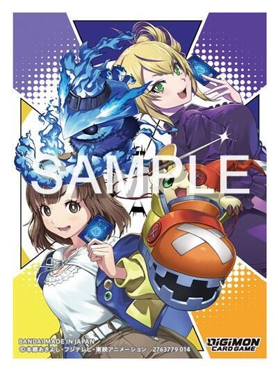 Digimon Card Game: Official Sleeves 2025 v1 - Arisa Kinosaki &amp; Violet