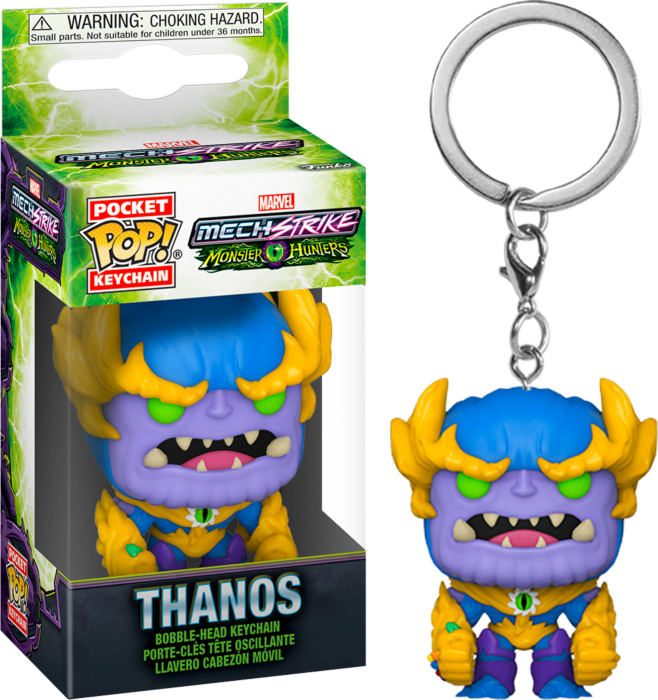 Marvel Monster Hunters - Thanos Pop! Keychain - Good Games
