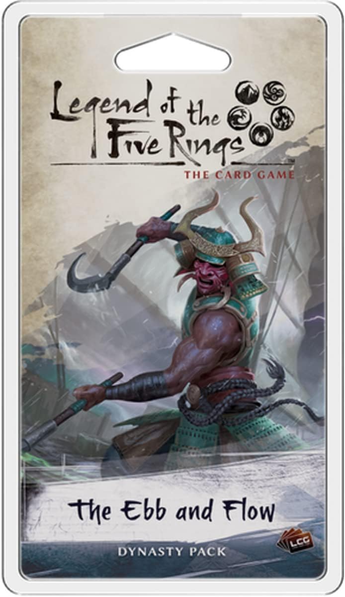 Fantasy Flight Games Legend of the Five Rings: The Ebb and Flow Dynasty Pack Card Game - Good Games