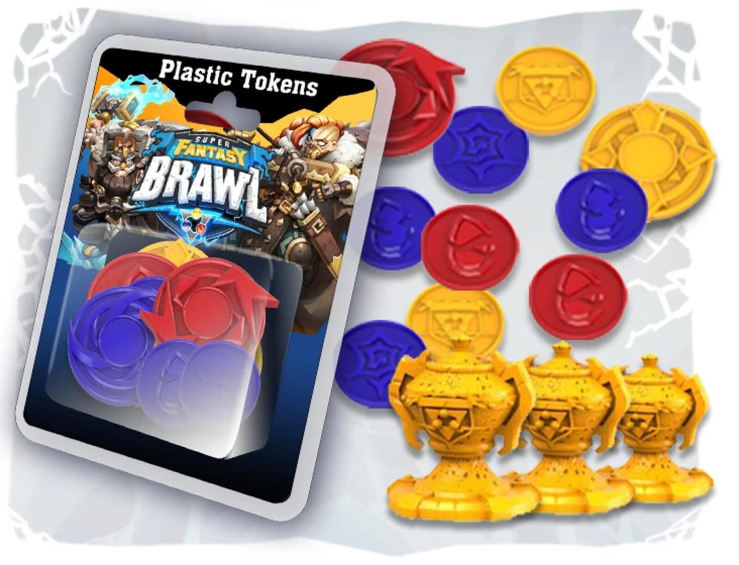 Super Fantasy Brawl Plastic Tokens