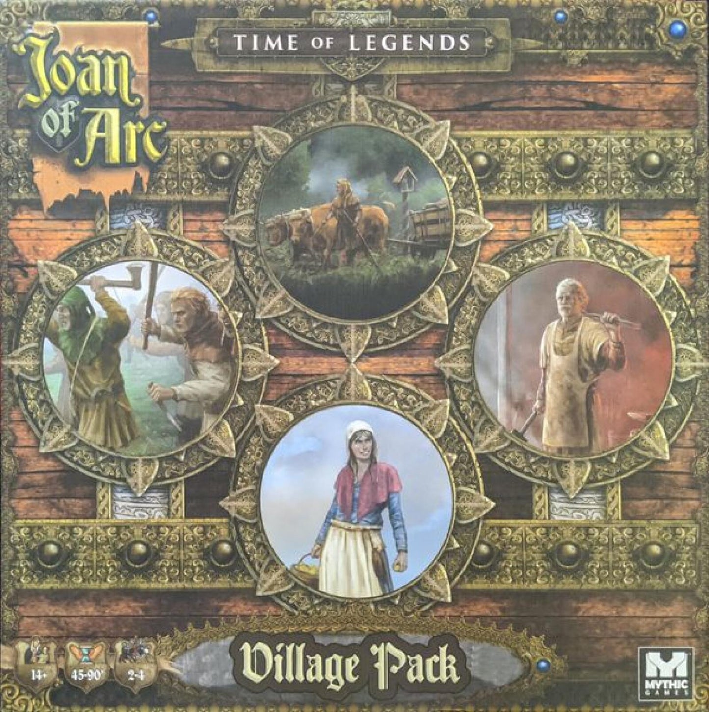 Mythic Games Time of Legends: Joan of Arc Village Pack Expansion