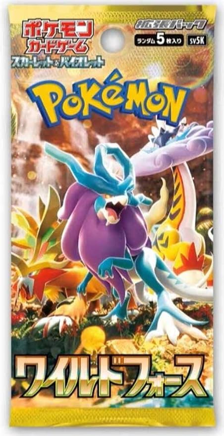 Japanese Pokemon Wild Force Booster Pack